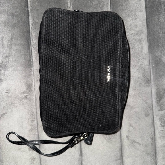 Prada Black Toiletry Bag for Men